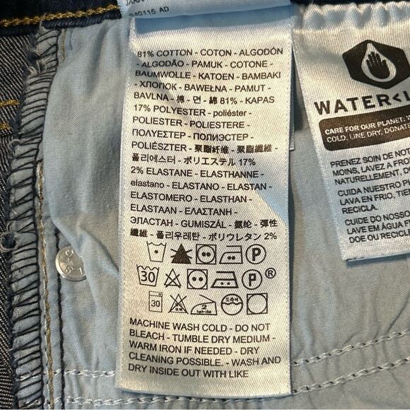 Levis Levi’s 721 High Rise Skinny Jeans Dark Wash Size 27 - Picture 12 of 13